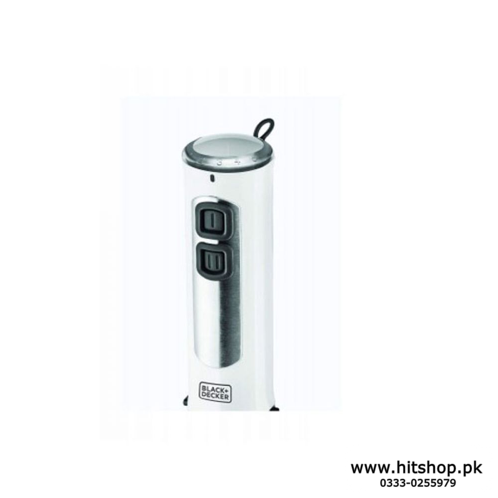 Black ND Decker Hand Blender 4 in 1 400W 220vol